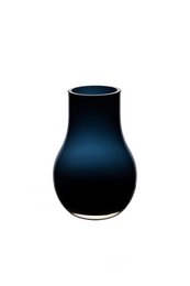 Topsælgende moderne elegant vase i dybblåt kvalitetsglas, DAVOS10