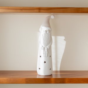 Kerstdecor van keramiek voor de kerstman