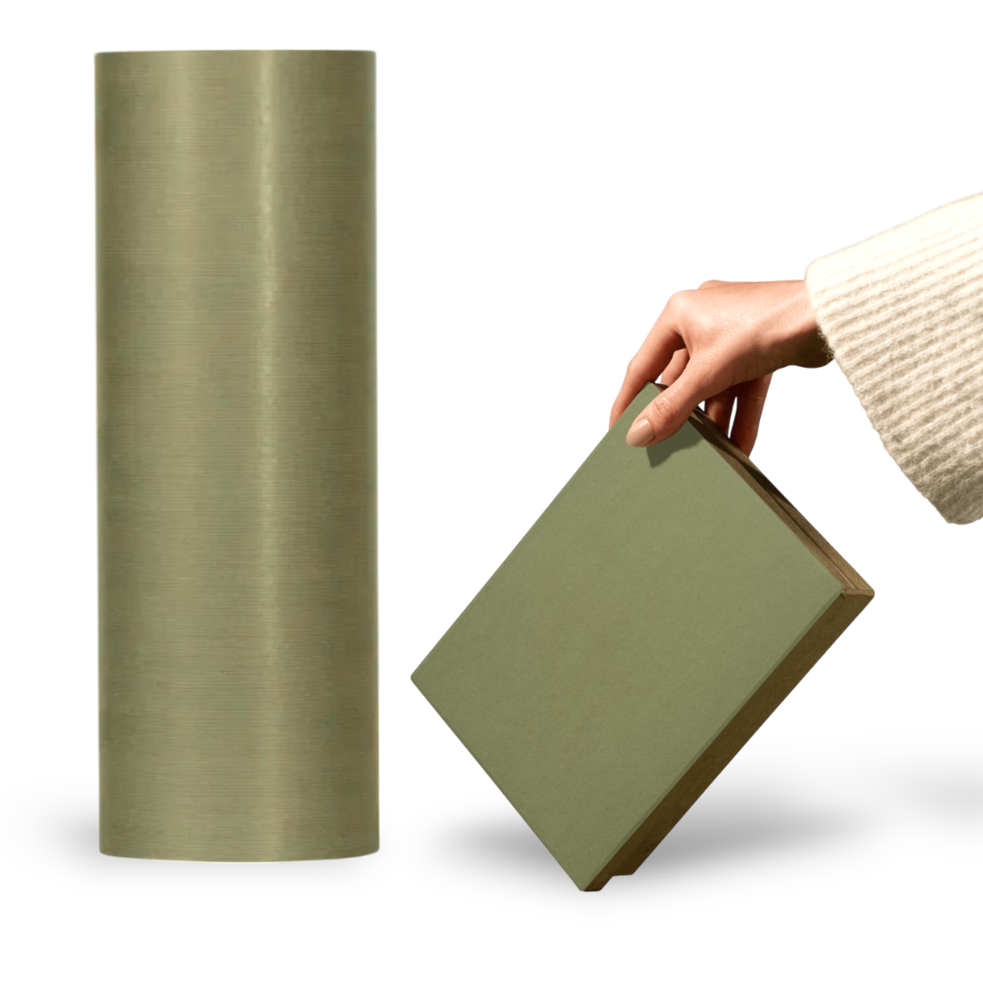 Gift wrapping paper – Wrapping paper – Olive – 50cm x 150m
