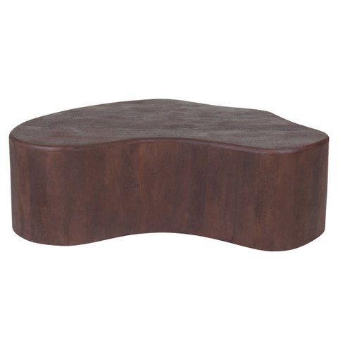 Couchtisch Zina 107 x 80 cm - Espresso -Mangohout