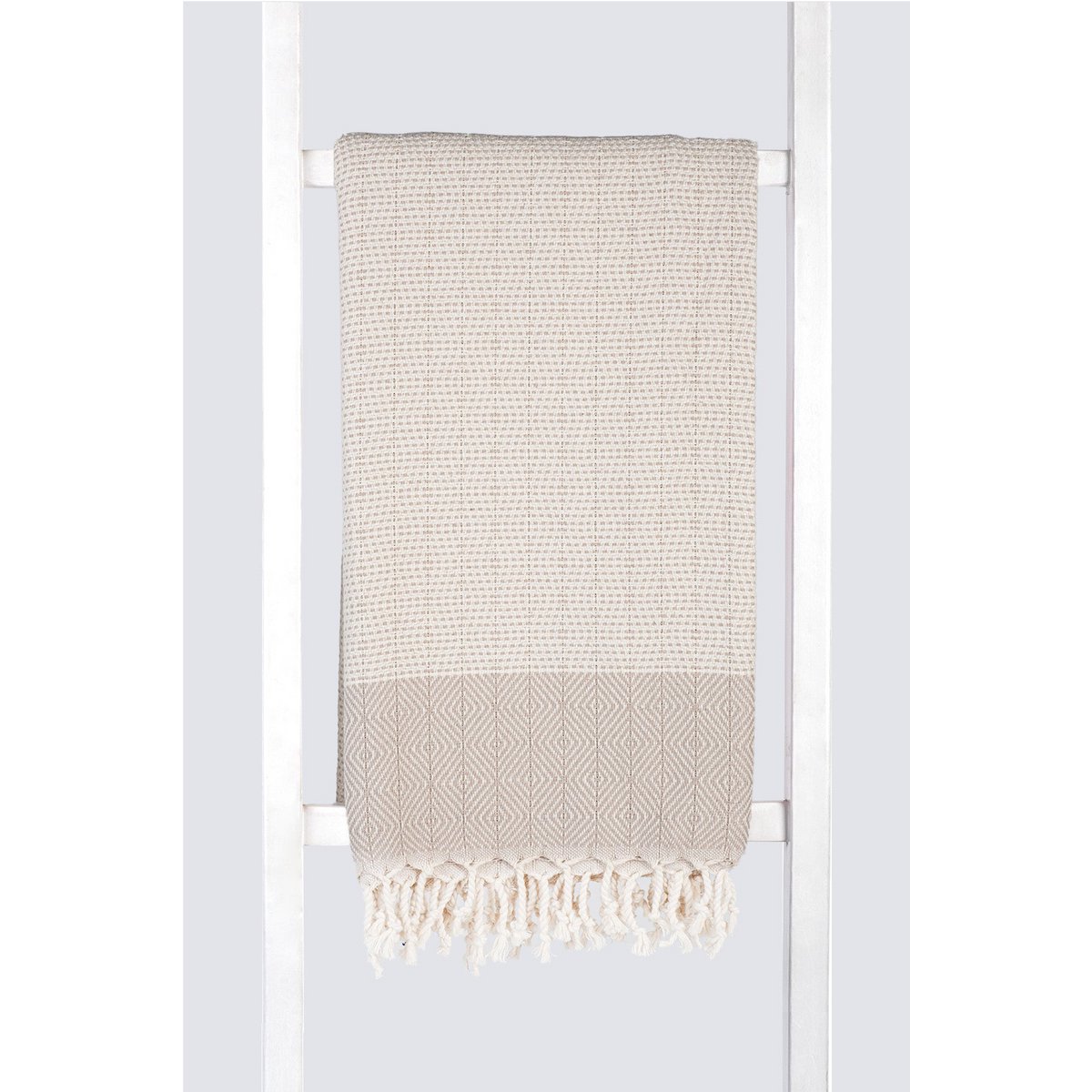 Beige 100cm x 180cm 100% Cotton