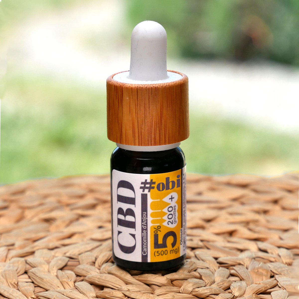 Organiczny olej CBD 5%, synergia mandarynki