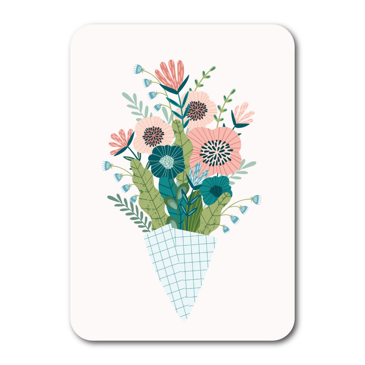 Natural paper postcard 7263