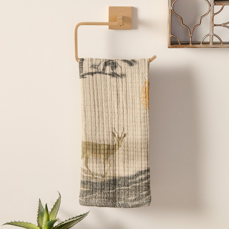 Handtuch-Set | Mullbad Leichter Ton | Baumwolle