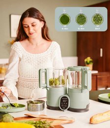 Robot w szybkim tempie - Nutribaby Glass Celadon