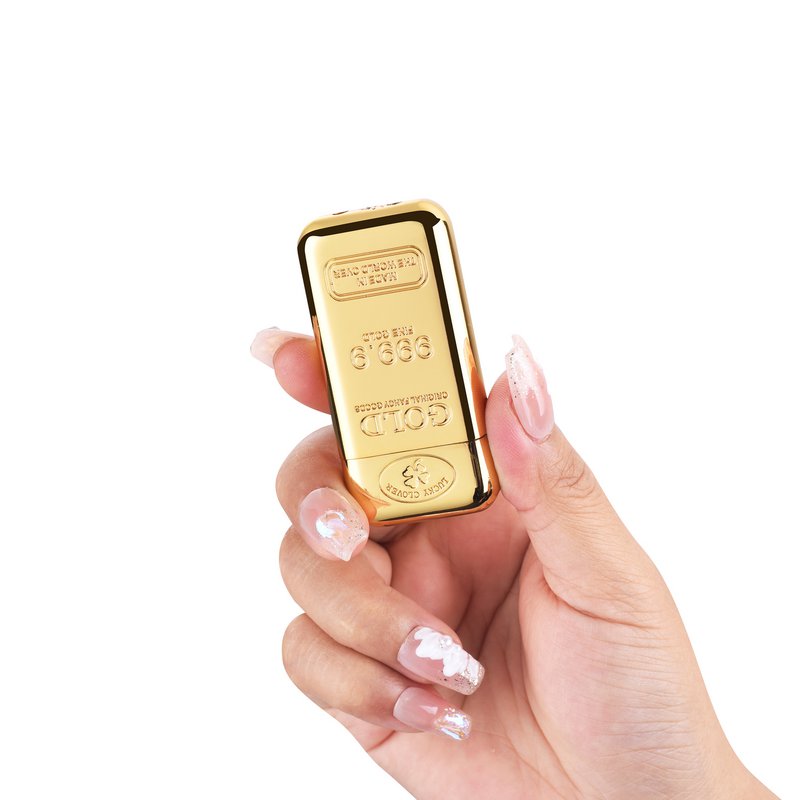 Briquet jetflame Goldbar