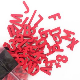 Modern magnetic letters - Unique Colors