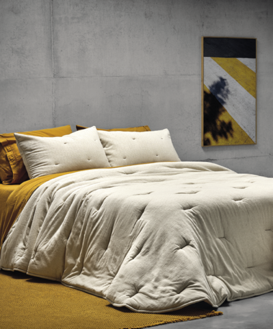 Bedspread Latte Line