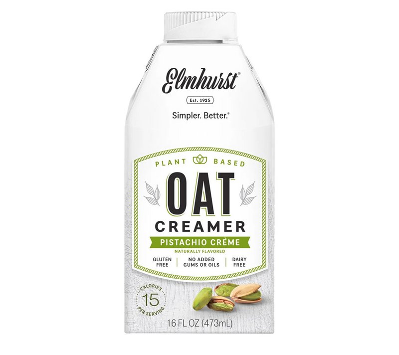 Pistachio Creme Oat Creamer von Elmhurst 473 ml