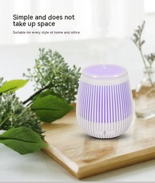 Diffusore di aromi ad ultrasuoni con lampada colorata per umidificatore per aromaterapia USB creativo