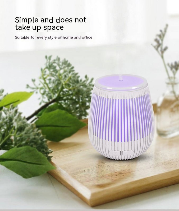 Diffusore di aromi ad ultrasuoni con lampada colorata per umidificatore per aromaterapia USB creativo