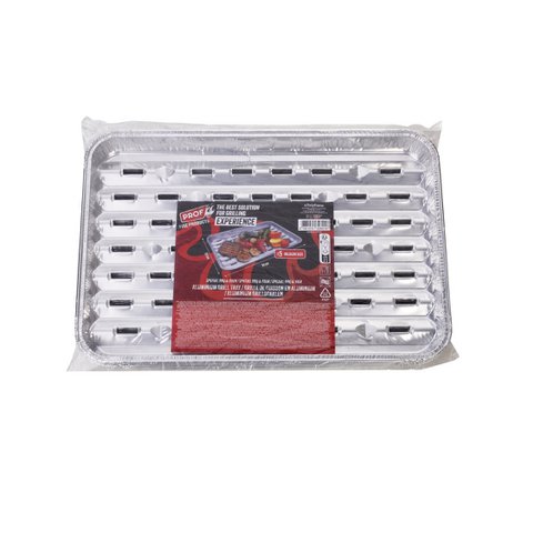 5 Disposable Aluminum Grill Liners