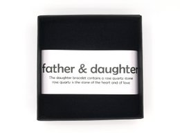 Father and daughter bracelet set Turquoise