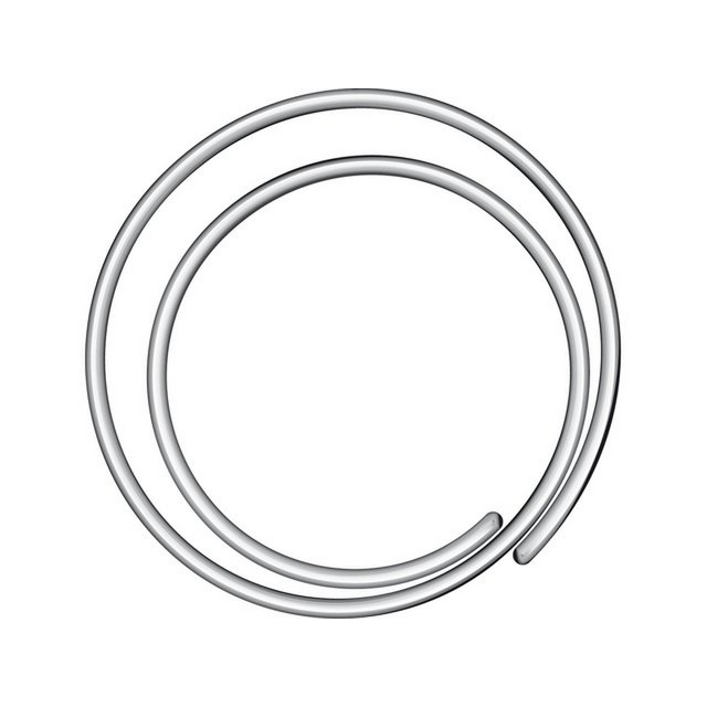 Clips Alco Circular 20mm forma espiral caja 50ud.