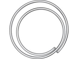 Paperclips Alco Circular 20mm spiraalvorm doos 50st.
