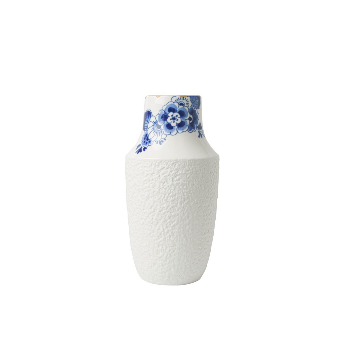 Blaue Blütenvase 4