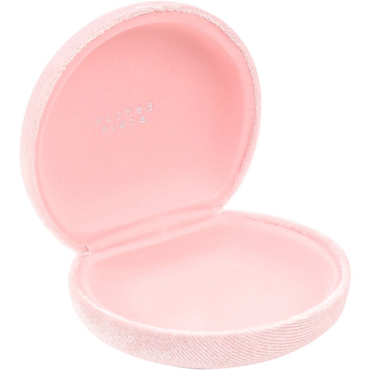 Velvet Jewellery Travel Case, Soft Pink, Schmuckkasten