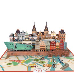 Amsterdam Pop-Up Card