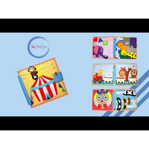Carnival – 6 page Quiet Book