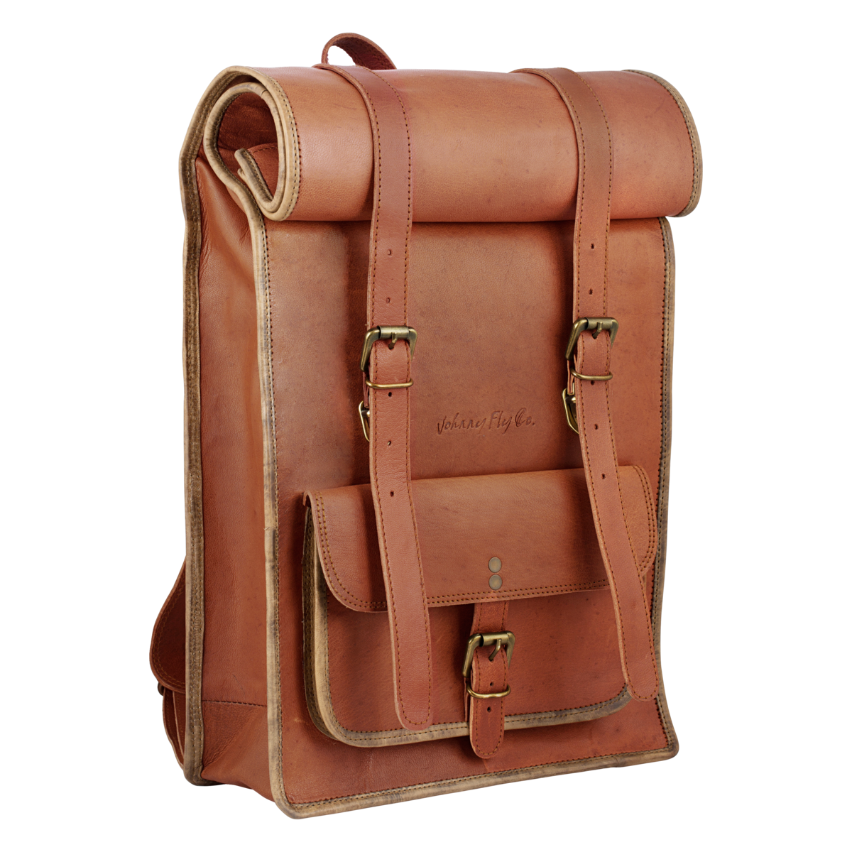 Rolltop-Vintage-Rucksack