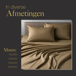 100% Cotton Satin Fitted Sheet Summer Glow