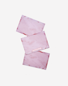 Flashcards Set in Luxurious Rose Quartz (50 pcs)