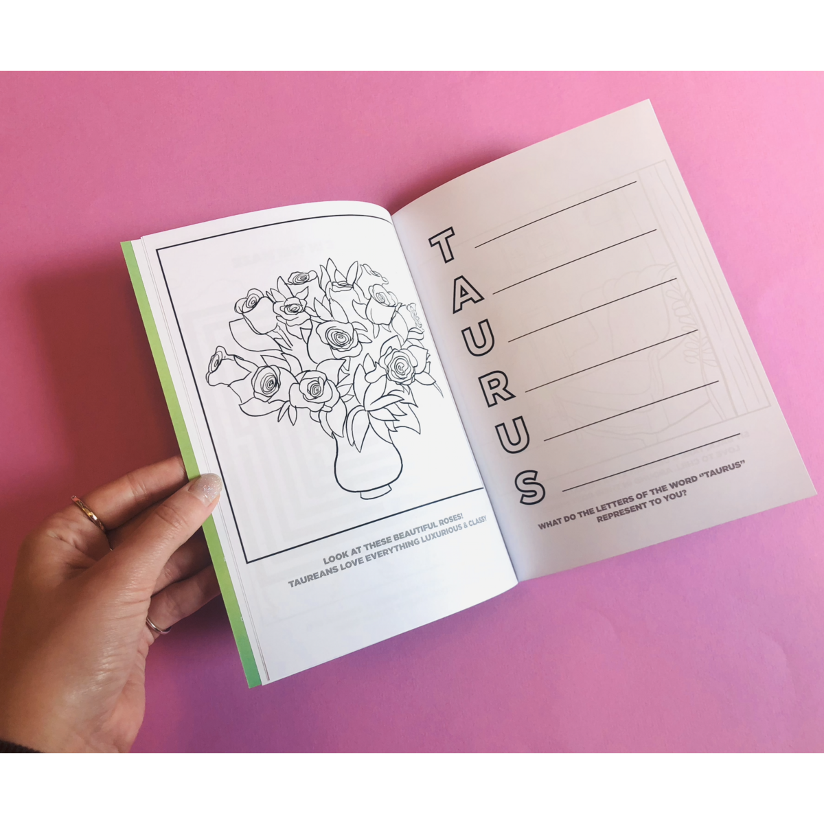 Taurus Coloring Book