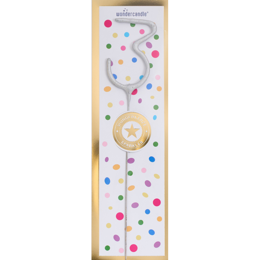 3 Tricolor gold silber rosé Wondercandle® classic