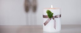 Péché! Porte-toile de cuve tendance permanente Bougie chaude blanc ∅ 7 cm