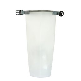 SERVIETTE TO GO Roll N Go Sac Sec 5L | Sac de Surf Transparent imperméable pour Piscine de Plage | Gris