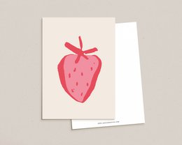 Ansichtkaart / Aardbei