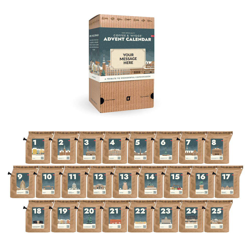 Wonderful Copenhagen Specialty Coffee Advent Calendar (Custom Label)