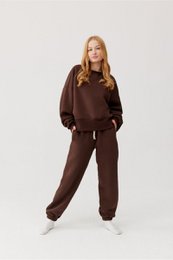 ROSA Sweatshirt – Baumwolle – Schokoladenbraun