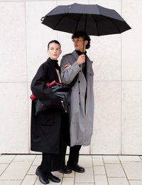 Taschenschirm Iconic - Schwarz