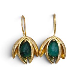 Earring Snowdrop Swing