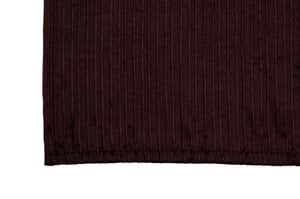 J-Line tafelkleed Terylene - textiel - zwart