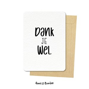 Postcard - Thank you
