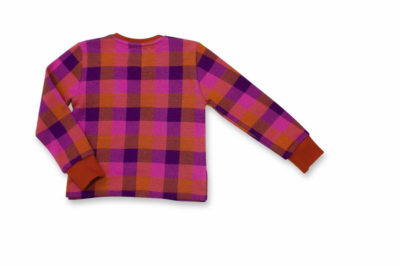 Pige sweater ternet | Cyrene