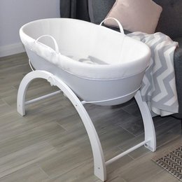 Baby cot with mattress and Dreami curved support