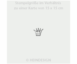 Stempel: Tina - liten kronan - kleine kroon