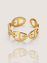 Bague maille marine en acier inoxydable