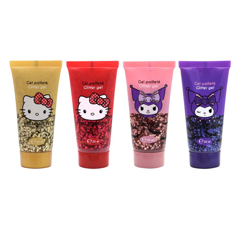 Hello Kitty & Kuromi - Paillette in gel