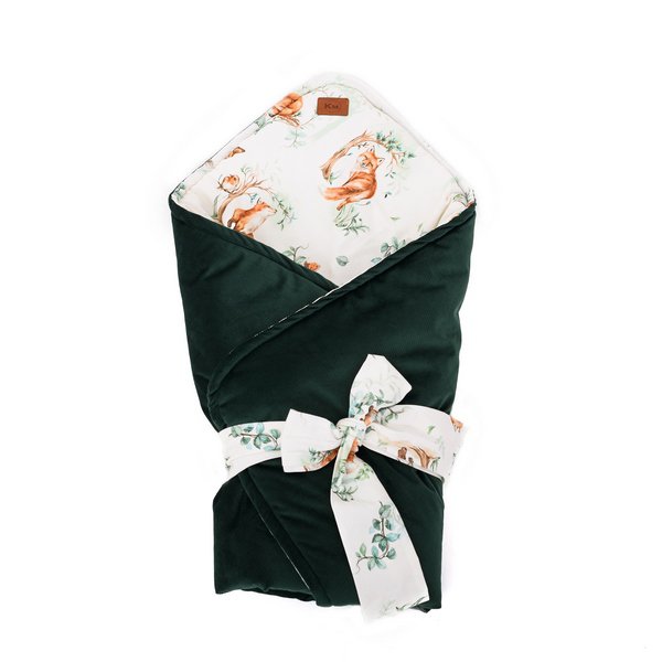 TIERED CORNET ENCHANTED FOREST 80X80CM