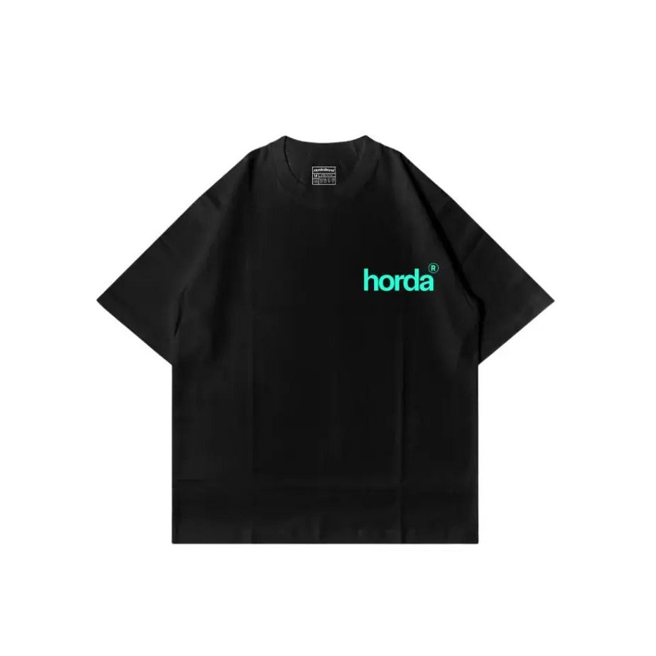 T-Shirt Nera 100% Cotone Made in Italy Save Me