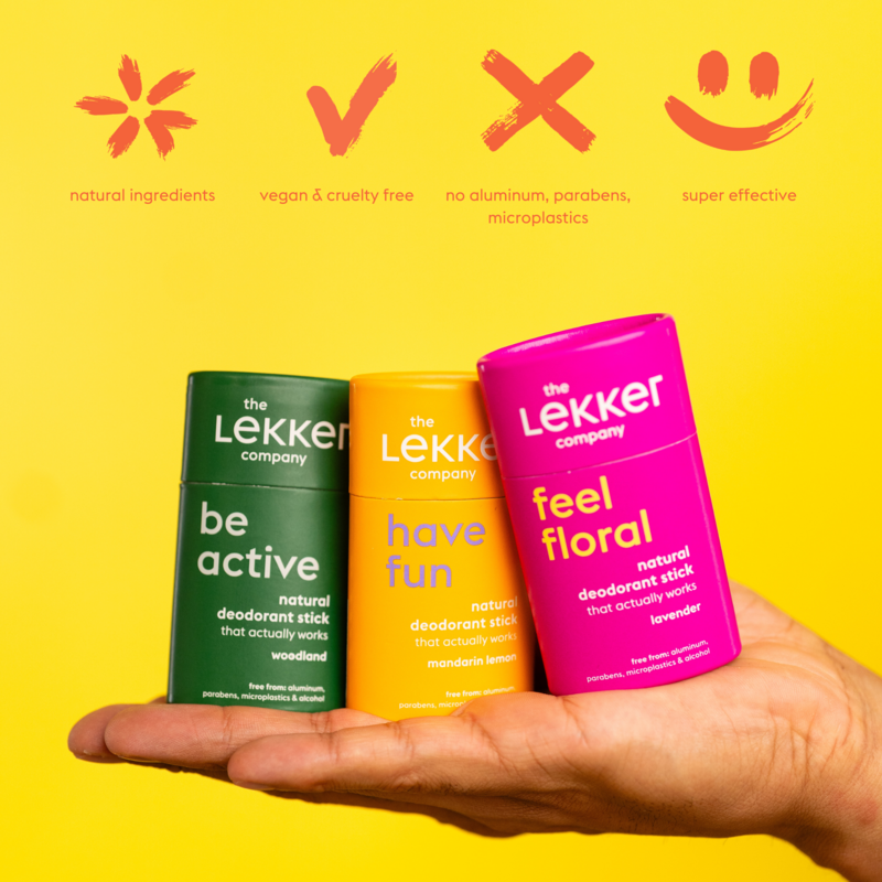 Deodorantstick - be active (x6)