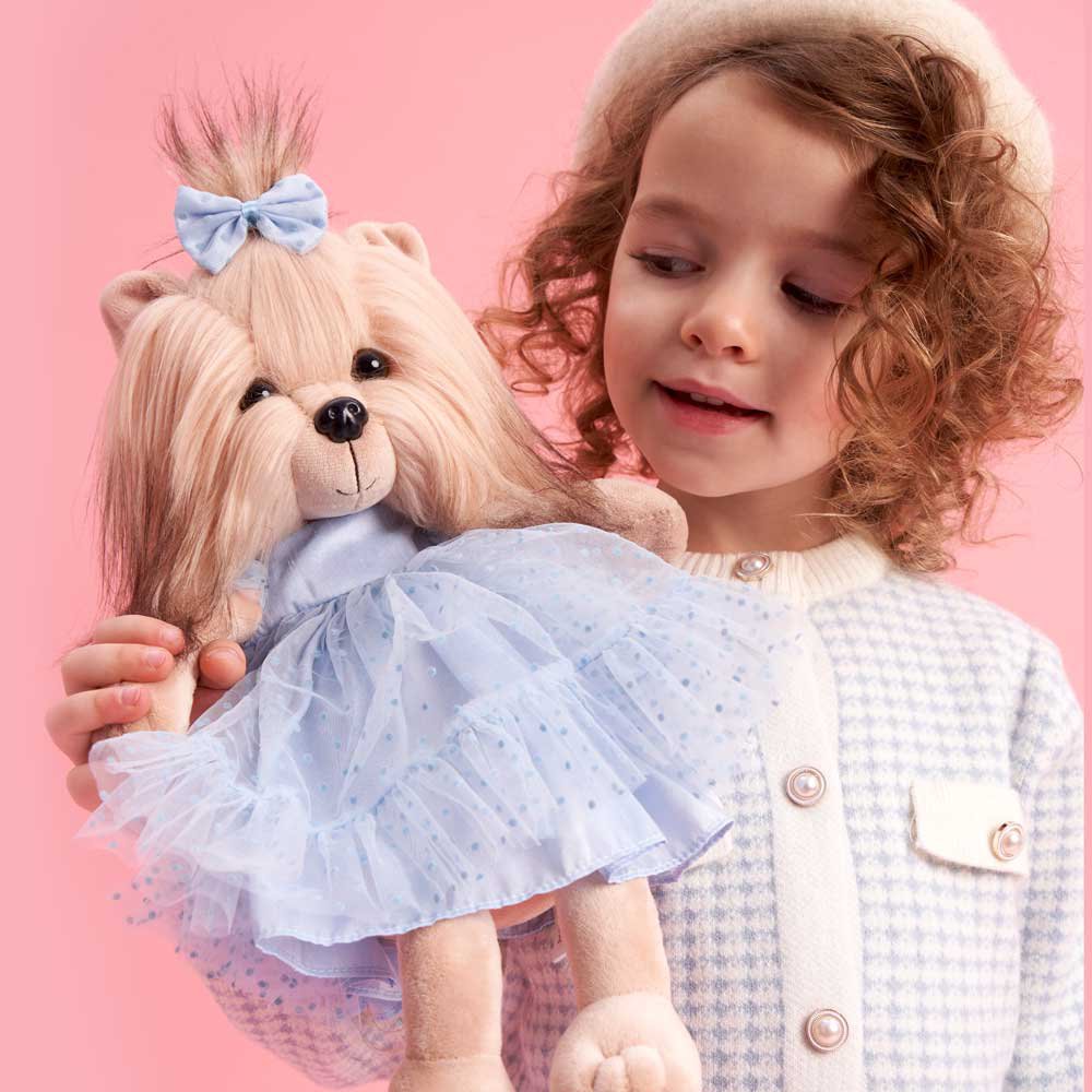 Plush toy, Lucky Doggy, Lucky Yoyo: Blue Dream 38cm