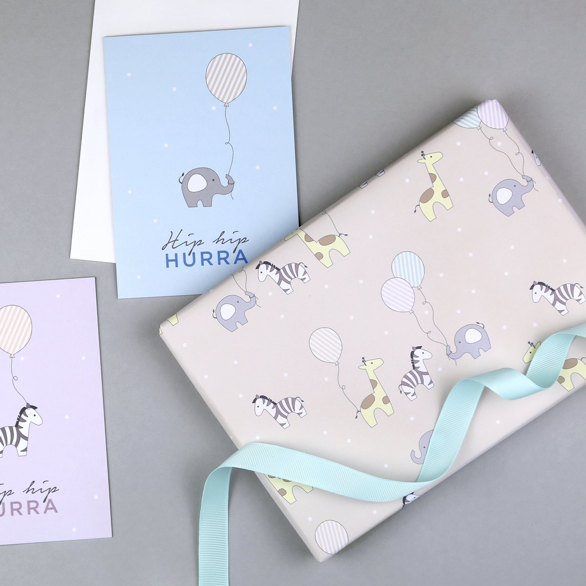 Geschenkpapier Tiere Ben