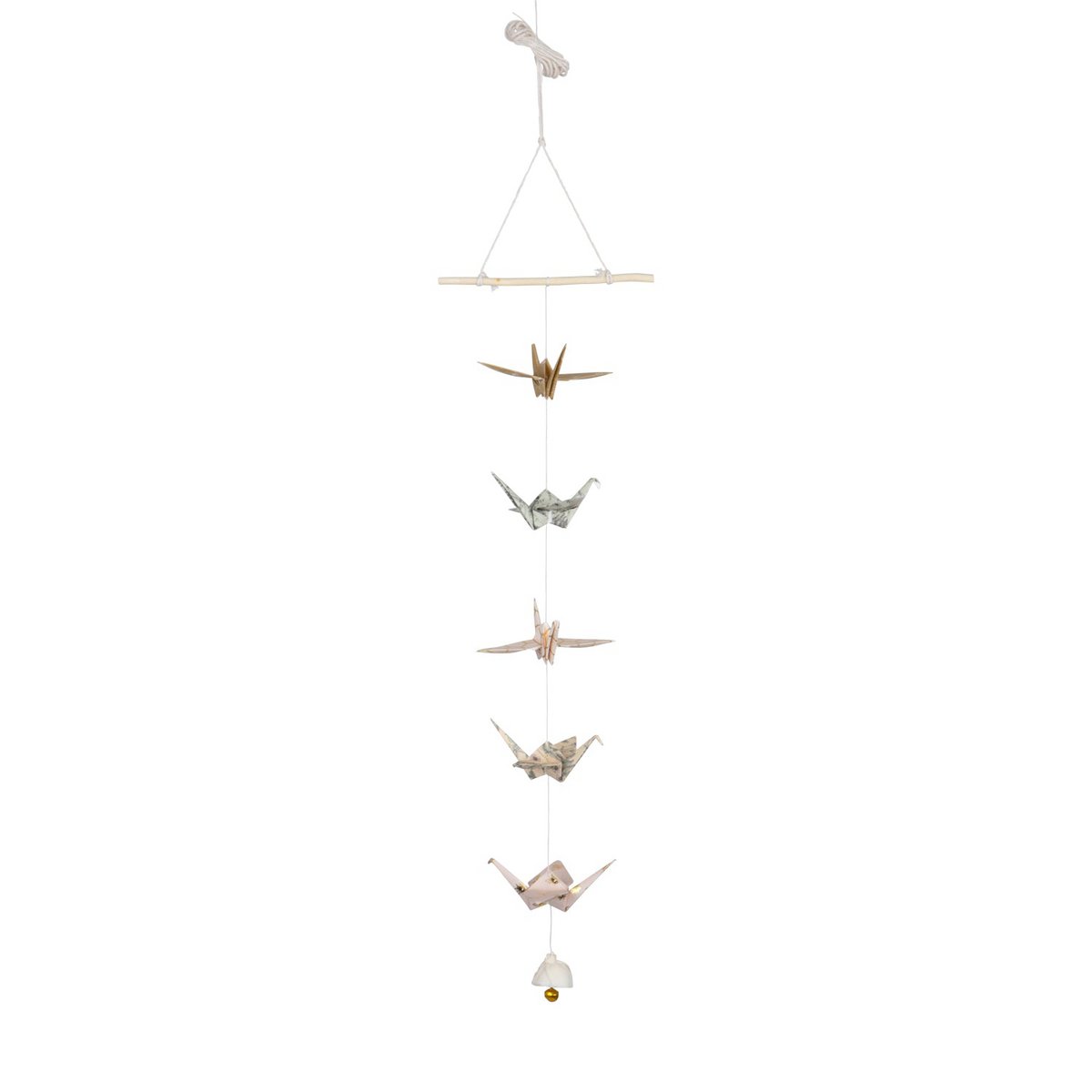 “Gold Bee” Origami Nursery Mobile