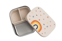 RVS Lunchbox Regenboog