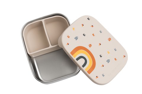 RVS Lunchbox Regenboog